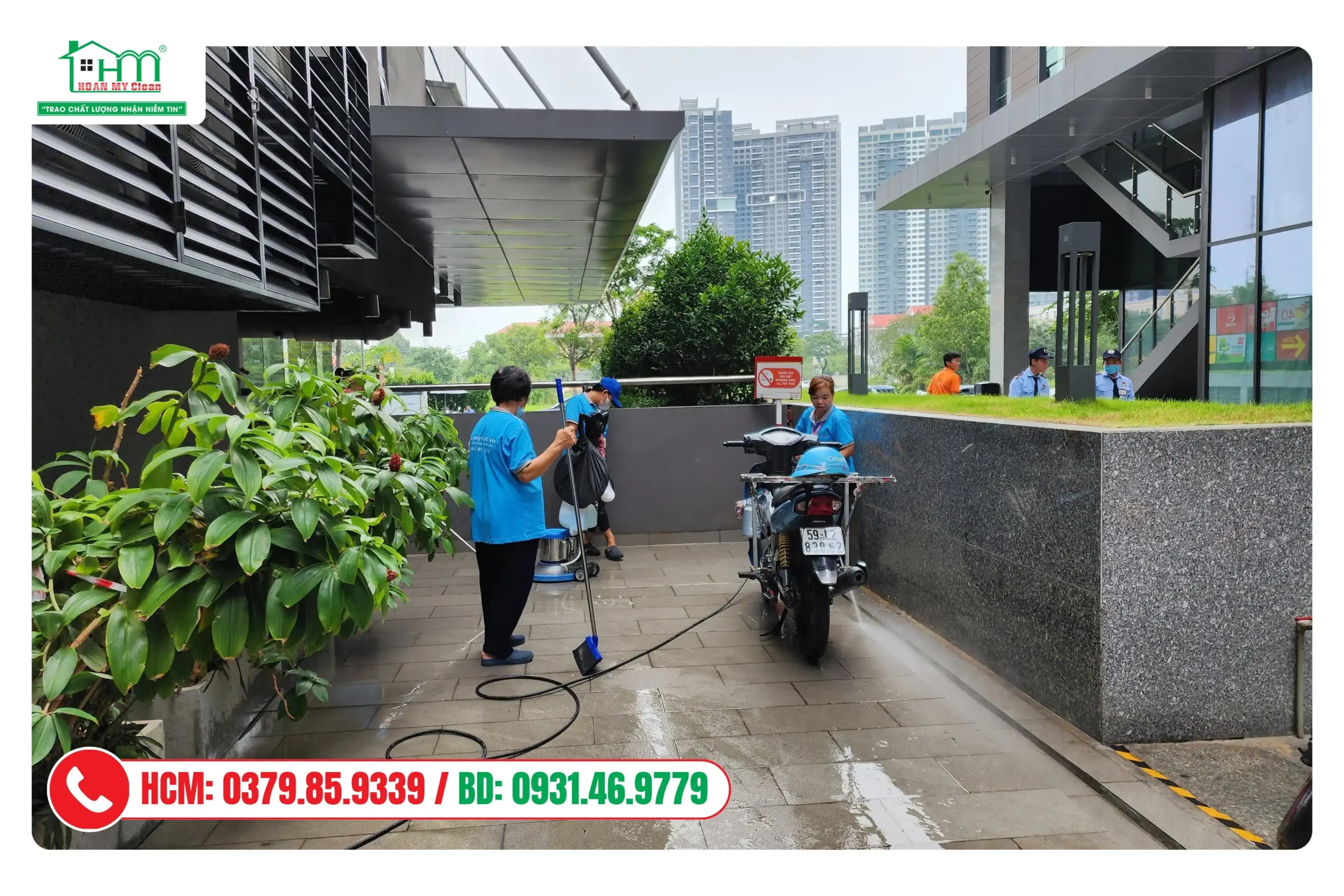 dịch vụ vệ sinh toà nhà