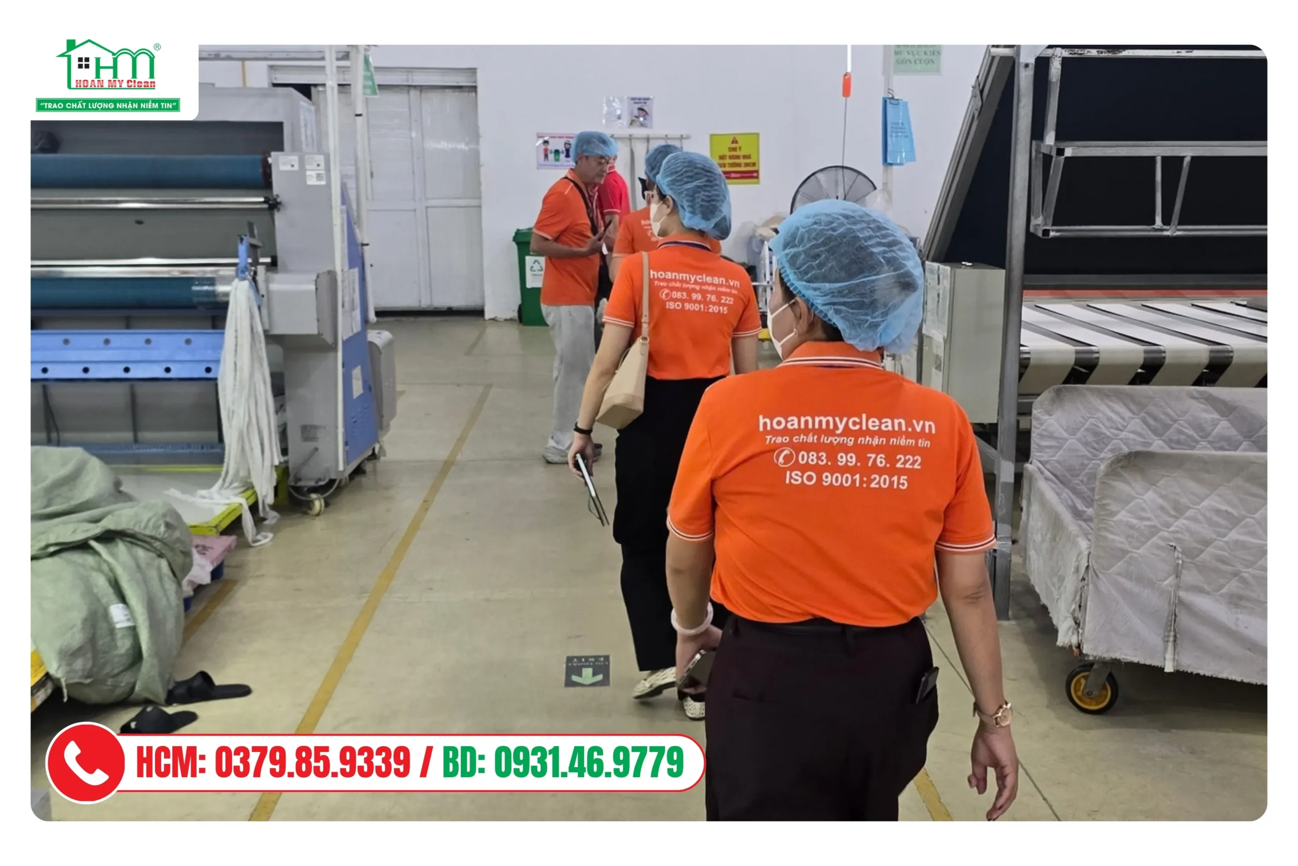 vệ sinh kho logistics