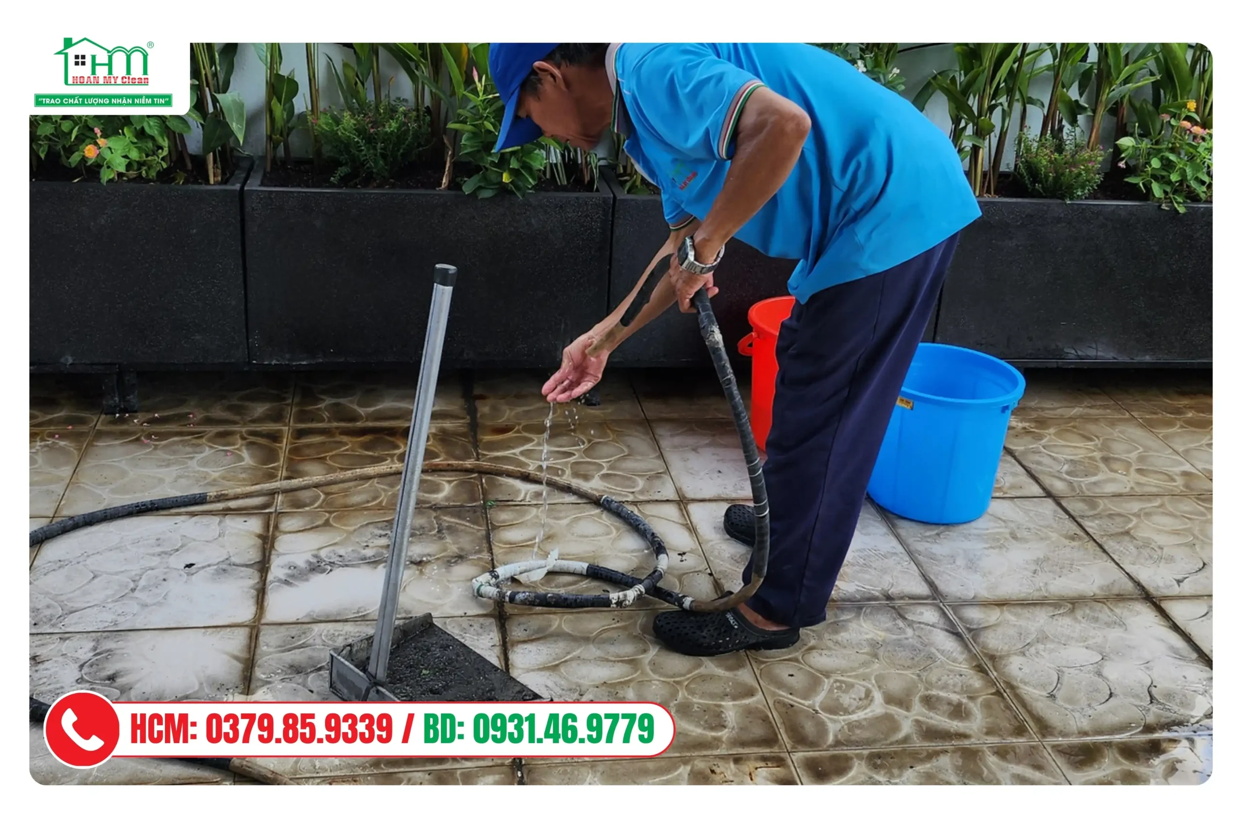 vệ sinh sau xây dựng