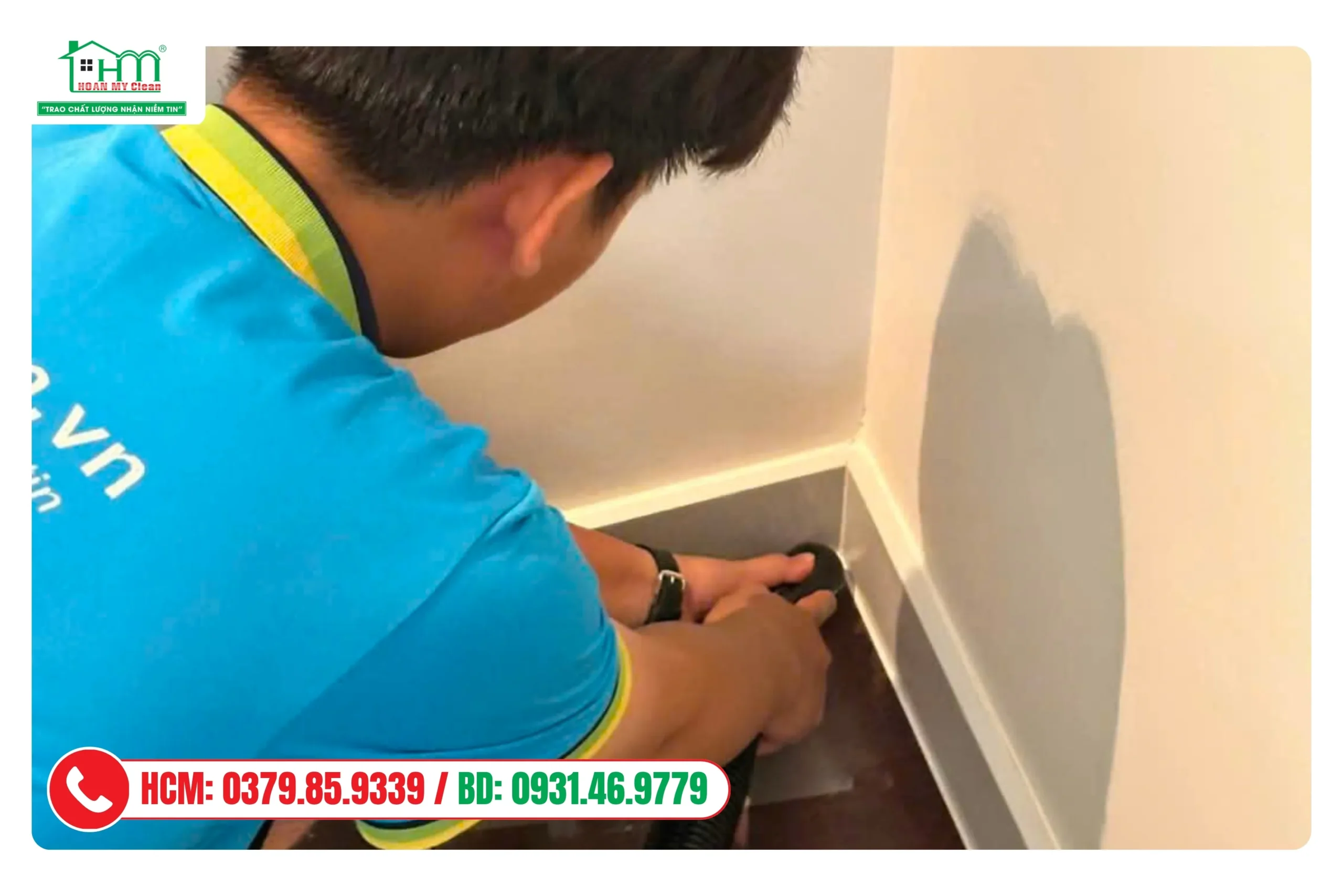 quy trình vệ sinh sau xây dựng