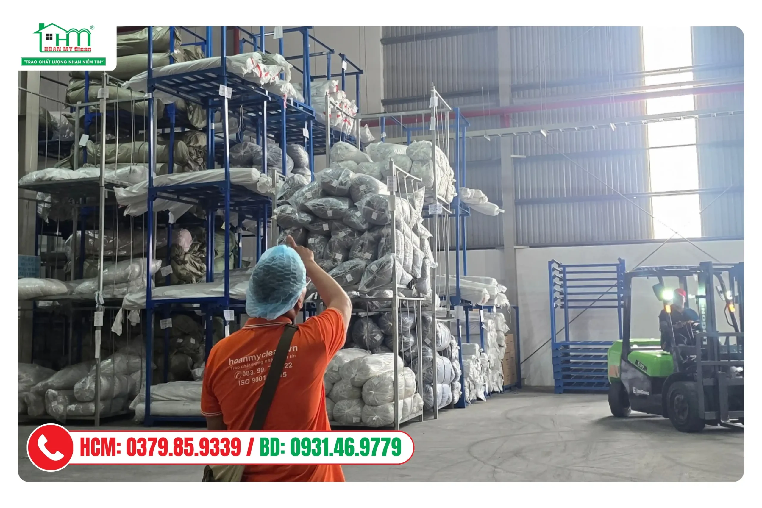 quét mạng nhện nhà xưởng